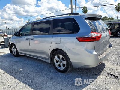 Drugie zdjęcie samochodu z przodu: 2018 TOYOTA SIENNA LE VIN:5TDKZ3DC1JS937636 - miniatura