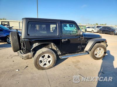 Trzecie zdjęcie samochodu z tyłu: 2023 JEEP WRANGLER SPORT VIN:1C4HJXAG0PW577865 - miniatura