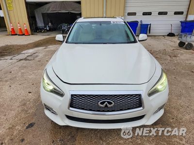 Piąte zdjęcie samochodu w środku: 2015 INFINITI Q50 PREMIUM VIN:JN1BV7AP7FM346095 - miniatura