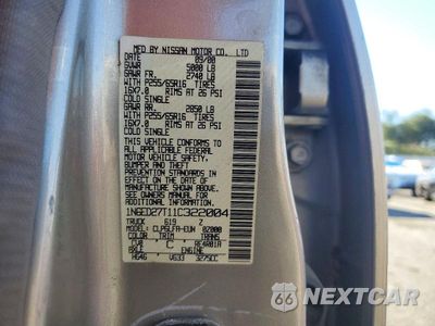 Zdjęcie 12 z 12 samochodu: 2001 NISSAN FRONTIER XE VIN:1N6ED27T11C322004 - miniatura