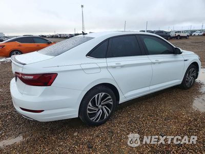 Trzecie zdjęcie samochodu z tyłu: 2021 VOLKSWAGEN JETTA SEL PREMIUM VIN:3VWG57BU0MM089108 - miniatura