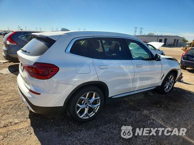 Trzecie zdjęcie samochodu z tyłu: 2020 BMW X3 XDRIVE30E VIN:5UXTS1C06L9C76046 - miniatura