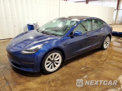 2022 TESLA MODEL 3 5YJ3E1EA3NF189645 - główne zdjęcie licytacji z USA - miniatura