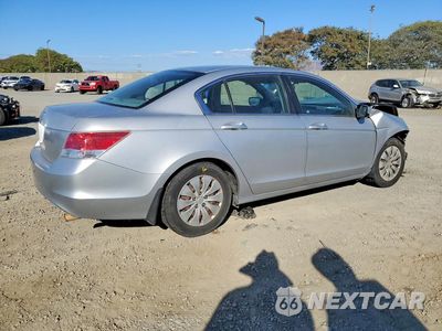 Trzecie zdjęcie samochodu z tyłu: 2010 HONDA ACCORD LX VIN:1HGCP2F30AA125101 - miniatura