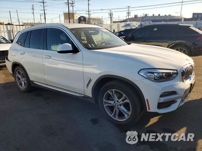Czwarte zdjęcie samochodu z boku: 2021 BMW X3 SDRIVE30I VIN:5UXTY3C04M9E94482 - miniatura
