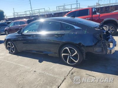 Drugie zdjęcie samochodu z przodu: 2020 HONDA ACCORD SPORT VIN:1HGCV1F37LA053459 - miniatura