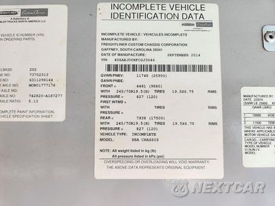 Zdjęcie 13 z 14 samochodu: 2015 FREIGHTLINER CHASSIS XBA ARBOC VIN:4UZAEJDUXFCGJ3046 - miniatura