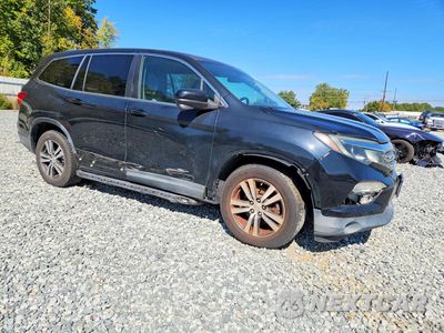 Czwarte zdjęcie samochodu z boku: 2016 HONDA PILOT EX VIN:5FNYF6H37GB049405 - miniatura