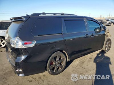 Trzecie zdjęcie samochodu z tyłu: 2020 TOYOTA SIENNA SE PREMIUM 8-PASSENGER VIN:5TDXZ3DC6LS052759 - miniatura