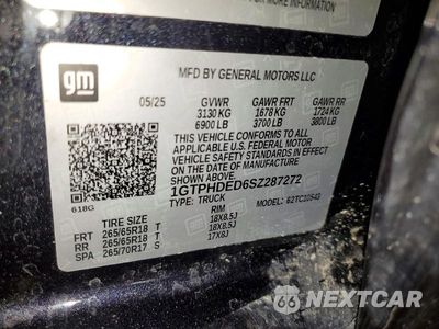 Zdjęcie 12 z 12 samochodu: 2025 GMC SIERRA C1500 SLT VIN:1GTPHDED6SZ287272 - miniatura
