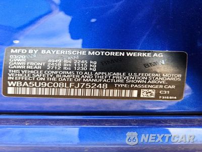 Zdjęcie 12 z 12 samochodu: 2020 BMW M340XI VIN:WBA5U9C08LFJ75248 - miniatura
