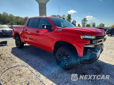Czwarte zdjęcie samochodu z boku: 2022 CHEVROLET SILVERADO LTD K1500 LT TRAIL BOSS VIN:3GCPYFED0NG180525 - miniatura