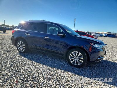 Czwarte zdjęcie samochodu z boku: 2015 ACURA MDX TECHNOLOGY VIN:5FRYD4H44FB025773 - miniatura