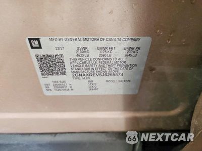 Zdjęcie 13 z 13 samochodu: 2018 CHEVROLET EQUINOX LS VIN:2GNAXREV5J6255574 - miniatura