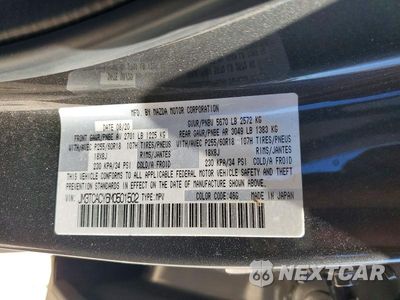 Zdjęcie 14 z 14 samochodu: 2021 MAZDA CX-9 TOURING VIN:JM3TCACY6M0501502 - miniatura
