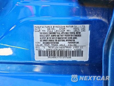 Zdjęcie 12 z 12 samochodu: 2025 NISSAN SENTRA SV VIN:3N1AB8CV7SY397688 - miniatura