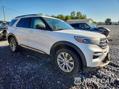 Czwarte zdjęcie samochodu z boku: 2020 FORD EXPLORER XLT VIN:1FMSK8DH1LGB27705 - miniatura