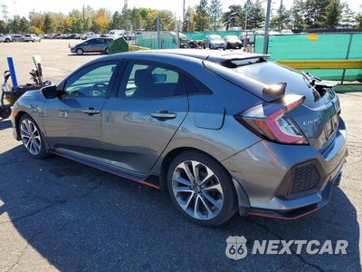 Drugie zdjęcie samochodu z przodu: 2018 HONDA CIVIC SPORT TOURING VIN:SHHFK7H99JU240164 - miniatura