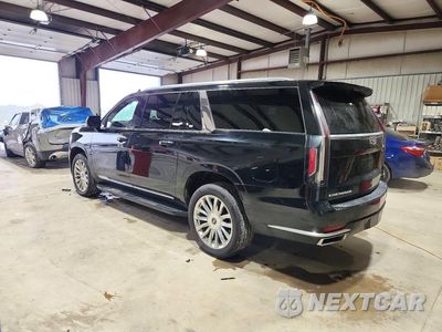 Drugie zdjęcie samochodu z przodu: 2022 CADILLAC ESCALADE ESV PREMIUM LUXURY VIN:1GYS4KKL2NR280646 - miniatura