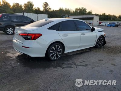 Trzecie zdjęcie samochodu z tyłu: 2022 HONDA CIVIC SPORT VIN:2HGFE2F58NH504875 - miniatura