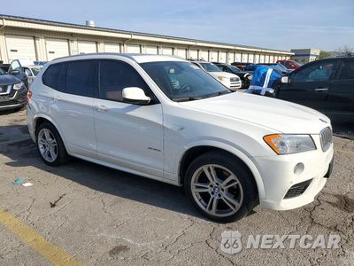 Czwarte zdjęcie samochodu z boku: 2013 BMW X3 XDRIVE28I VIN:5UXWX9C50D0D07368 - miniatura