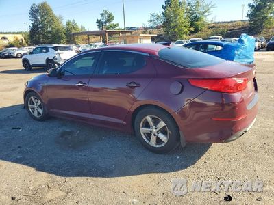 Drugie zdjęcie samochodu z przodu: 2014 KIA OPTIMA LX VIN:5XXGM4A76EG287355 - miniatura