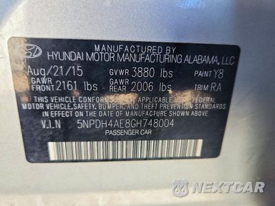 Zdjęcie 13 z 13 samochodu: 2016 HYUNDAI ELANTRA SE VIN:5NPDH4AE8GH748004 - miniatura
