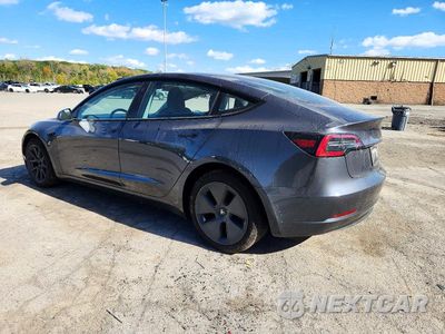 Trzecie zdjęcie samochodu z tyłu: 2023 TESLA MODEL 3 VIN:5YJ3E1EA5PF678485 - miniatura