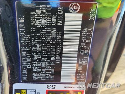 Zdjęcie 12 z 12 samochodu: 2025 TOYOTA CAMRY XSE VIN:4T1DAACK6SU042844 - miniatura