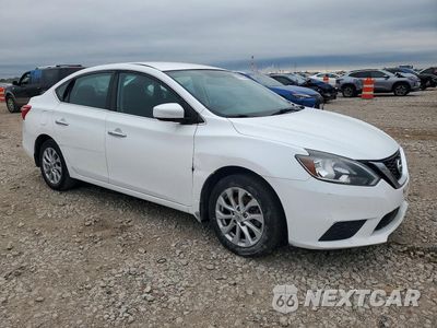 Czwarte zdjęcie samochodu z boku: 2019 NISSAN SENTRA SV VIN:3N1AB7AP9KY286574 - miniatura