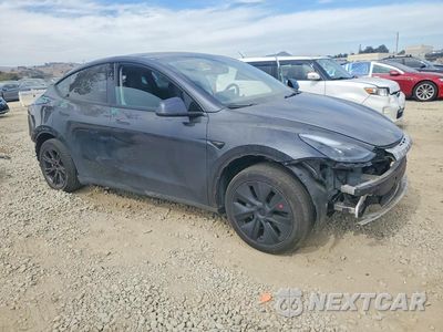 Czwarte zdjęcie samochodu z boku: 2025 TESLA MODEL Y VIN:7SAYGDED1SF250730 - miniatura