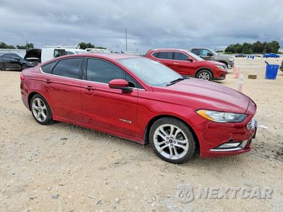 Czwarte zdjęcie samochodu z boku: 2017 FORD FUSION SE HYBRID VIN:3FA6P0LUXHR223605 - miniatura
