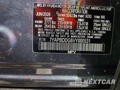 Zdjęcie 12 z 12 samochodu: 2027 KIA SPORTAGE S VIN:7YAPBDDG6VY000531 - miniatura