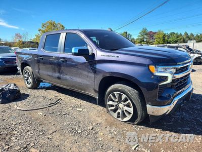 Czwarte zdjęcie samochodu z boku: 2023 CHEVROLET SILVERADO K1500 LT-L VIN:3GCPDKEK0PG269808 - miniatura