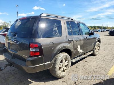 Trzecie zdjęcie samochodu z tyłu: 2007 FORD EXPLORER XLT VIN:1FMEU73827UA86639 - miniatura
