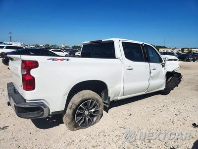 Trzecie zdjęcie samochodu z tyłu: 2023 CHEVROLET SILVERADO K1500 LT VIN:1GCUDDE83PZ287125 - miniatura