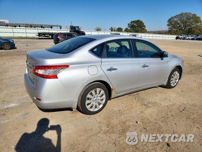 Trzecie zdjęcie samochodu z tyłu: 2013 NISSAN SENTRA S VIN:3N1AB7AP8DL686643 - miniatura