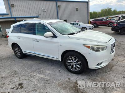 Czwarte zdjęcie samochodu z boku: 2014 INFINITI QX60 BASE VIN:5N1AL0MNXEC533587 - miniatura