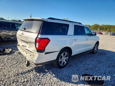 Trzecie zdjęcie samochodu z tyłu: 2024 FORD EXPEDITION MAX XLT VIN:1FMJK1H80REA23224 - miniatura