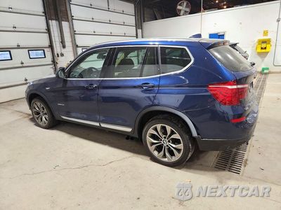 Drugie zdjęcie samochodu z przodu: 2017 BMW X3 XDRIVE28I VIN:5UXWX9C3XH0W67507 - miniatura