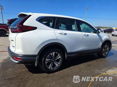 Trzecie zdjęcie samochodu z tyłu: 2021 HONDA CR-V SE VIN:7FARW2H72ME023813 - miniatura