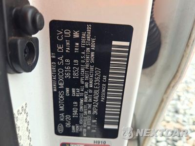 Zdjęcie 12 z 12 samochodu: 2020 KIA RIO S VIN:3KPA24AD8LE336207 - miniatura