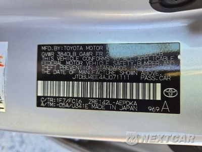 Zdjęcie 12 z 12 samochodu: 2010 TOYOTA COROLLA LE VIN:JTDBU4EE4AJ071111 - miniatura