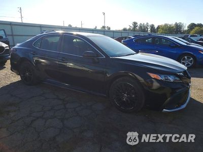 Czwarte zdjęcie samochodu z boku: 2021 TOYOTA CAMRY SE NIGHTSHADE VIN:4T1G11AK9MU462889 - miniatura
