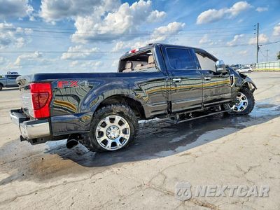 Trzecie zdjęcie samochodu z tyłu: 2021 FORD F250 SUPER DUTY VIN:1FT8W2BTXMED69932 - miniatura