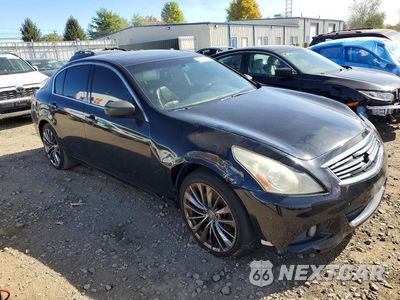 Czwarte zdjęcie samochodu z boku: 2012 INFINITI G25 SEDAN X VIN:JN1DV6AR4CM860793 - miniatura