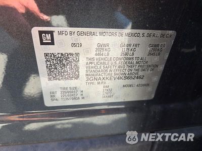 Zdjęcie 14 z 14 samochodu: 2019 CHEVROLET EQUINOX LT VIN:3GNAXKEV4KS652462 - miniatura