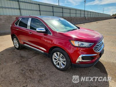 Czwarte zdjęcie samochodu z boku: 2019 FORD EDGE TITANIUM VIN:2FMPK3K99KBB32127 - miniatura