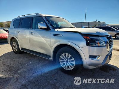 Czwarte zdjęcie samochodu z boku: 2021 NISSAN ARMADA SV VIN:JN8AY2AC8M9146458 - miniatura