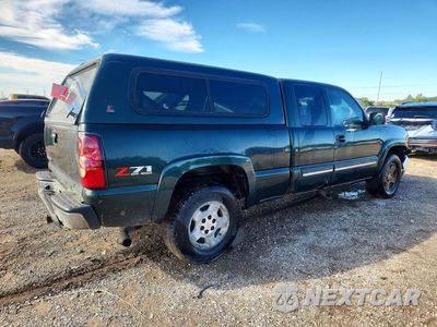Trzecie zdjęcie samochodu z tyłu: 2006 CHEVROLET SILVERADO K1500 VIN:1GCEK19B96Z192307 - miniatura